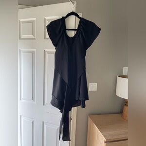 Cute Little Black Romper